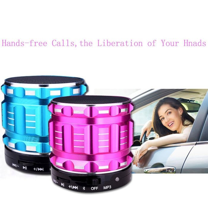 Aolyty Mini Portable Wireless Bluetooth 3.0 Speakers Metal Steel Stereo Speaker Hands Free with FM Radio Support... N5
