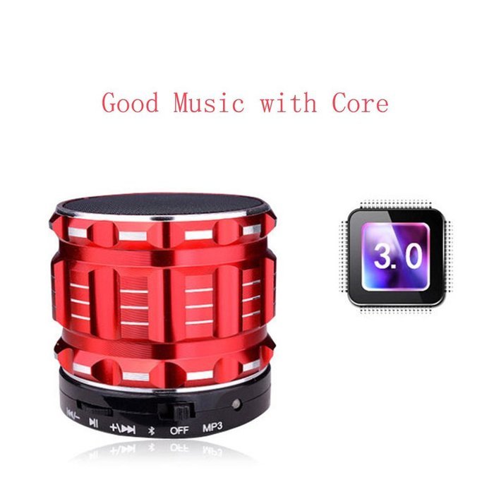 Aolyty Mini Portable Wireless Bluetooth 3.0 Speakers Metal Steel Stereo Speaker Hands Free with FM Radio Support... N11