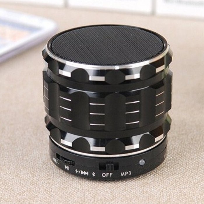 Aolyty Mini Portable Wireless Bluetooth 3.0 Speakers Metal Steel Stereo Speaker Hands Free with FM Radio Support... N19