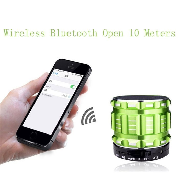 Aolyty Mini Portable Wireless Bluetooth 3.0 Speakers Metal Steel Stereo Speaker Hands Free with FM Radio Support... N22