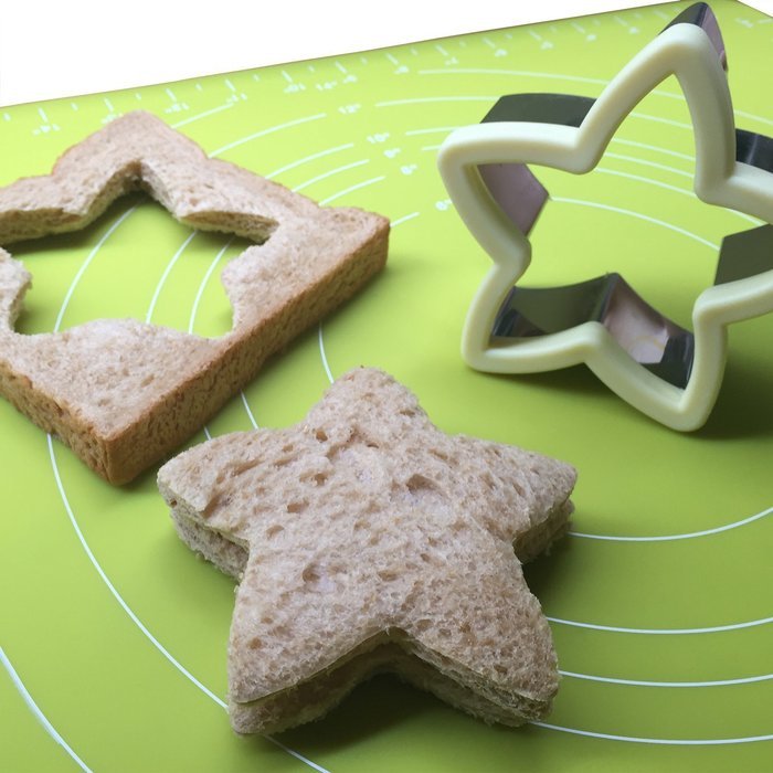 Ebake Stainless Steel Sandwich Cutter Biscuit Mold Cookie Cutter (Mickey Mouse) N8
