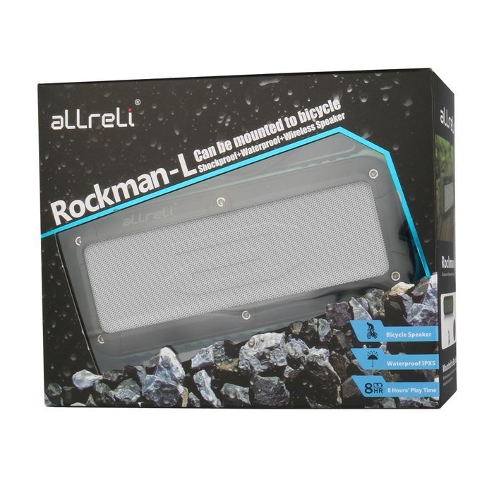 Powerful Outdoor and Shower Bluetooth Speaker, aLLreLi Portable Bluetooth 4.0 Speaker with 8 Hour Rechargeable... N7