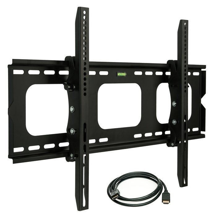 Mount-It! MI-303L Premium Tilting TV Wall Mount Bracket for 40 - 70 inch LCD, LED, or Plasma Flat Screen TV -... N9
