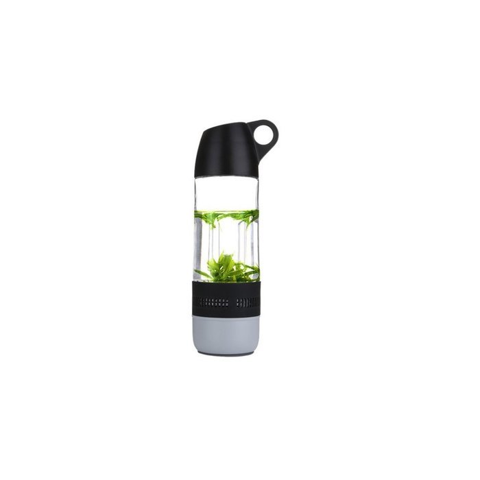vastland Outdoor Portable 400ml water Bottle with Bluetooth speaker 2 in 1 Support TF Card play N4