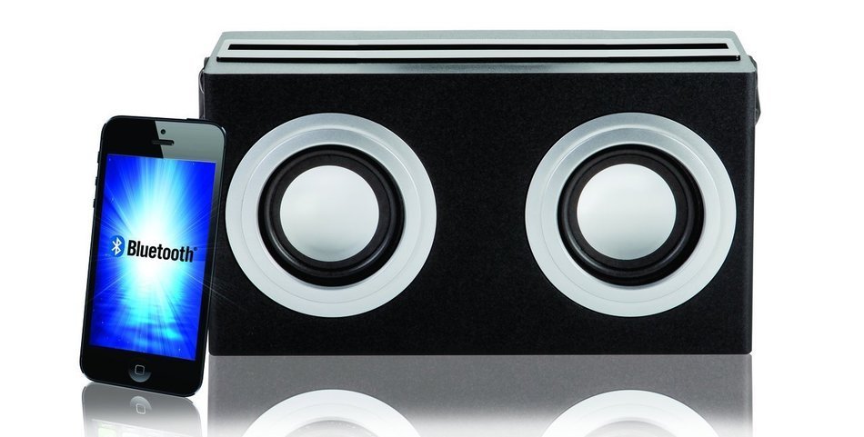 SoundLogic CWBS-6/5948B XT Bluetooth Rechargeable Carry-On Speaker (Black) N3
