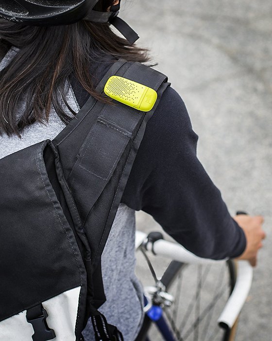 Polk Audio BITY-A Boom Bit Wearable Bluetooth Speaker, Volt Yellow N4