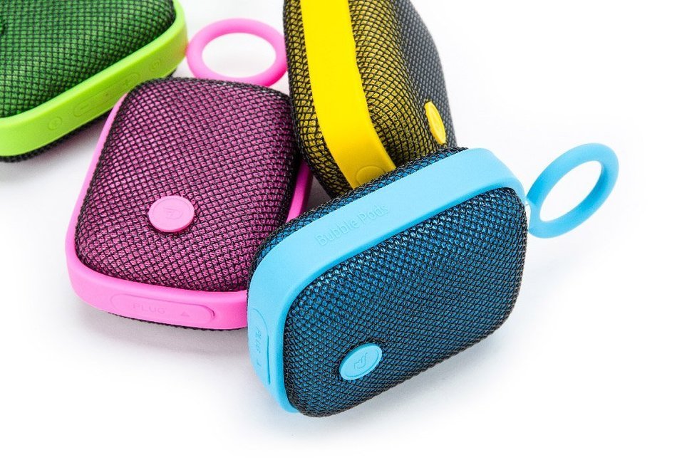 Dreamwave BUBBLEPOD-B Blue Compact Outdoor Bluetooth Speaker N5