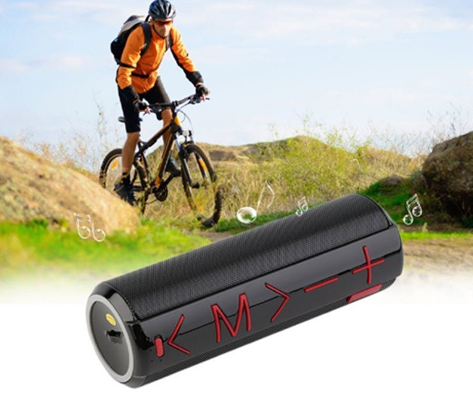 Obumex Premium Portable Bluetooth Speaker 360 Degrees Round Ultra Premium Bluetooth wireless Speaker with TF Card... N5
