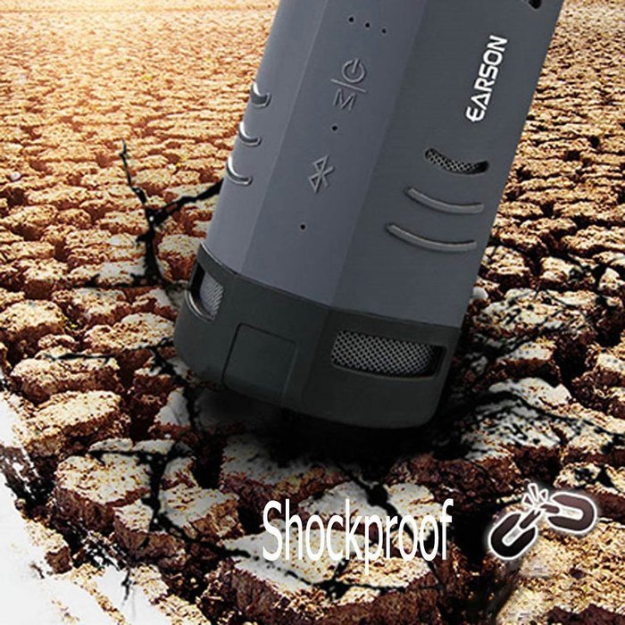 Candyoo 2015 New Earson ER-160 Mini Portable Sport Waterproof Shockproof Wireless Bluetooth Speaker for Iphone... N5