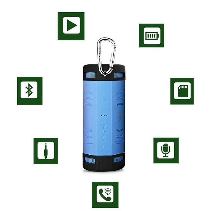 Candyoo 2015 New Earson ER-160 Mini Portable Sport Waterproof Shockproof Wireless Bluetooth Speaker for Iphone... N10