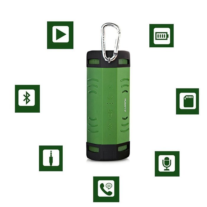 Candyoo 2015 New Earson ER-160 Mini Portable Sport Waterproof Shockproof Wireless Bluetooth Speaker for Iphone... N13