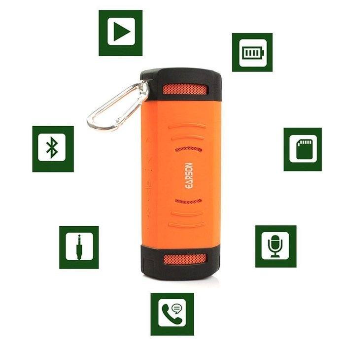 Candyoo 2015 New Earson ER-160 Mini Portable Sport Waterproof Shockproof Wireless Bluetooth Speaker for Iphone... N23