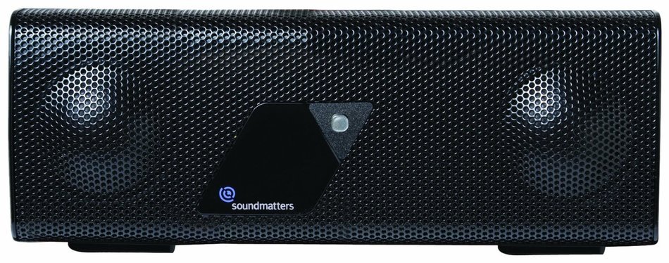 Soundmatters foxLv2 aptX Pocket-sized Portable Bluetooth Audiophile Speaker System, Black, Bluetooth
