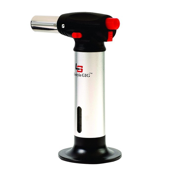 Lifestyle Gig Professional Multipurpose Refillable Kitchen Butane Culinary Torch for Creme Brulee and other quality... N4