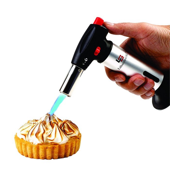 Lifestyle Gig Professional Multipurpose Refillable Kitchen Butane Culinary Torch for Creme Brulee and other quality... N6