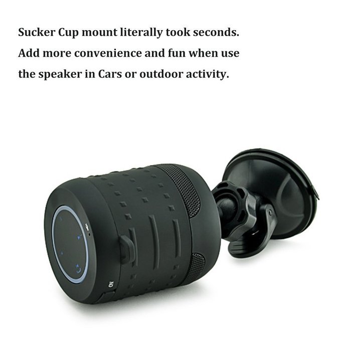 Bluetooth Speaker, BOOMER VIVI Portable Wireless Car Speaker for Outdoor Travel Bicycle Cycling, 6w Strong Passive... N2