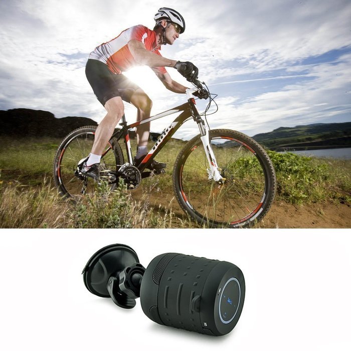 Bluetooth Speaker, BOOMER VIVI Portable Wireless Car Speaker for Outdoor Travel Bicycle Cycling, 6w Strong Passive... N4