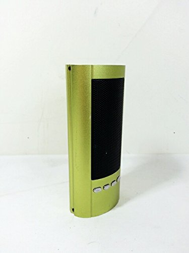 PSwholesale - Green Portable MP3 Player Speaker System with Micro SD Card Slot, FM Radio and Travel Accessories