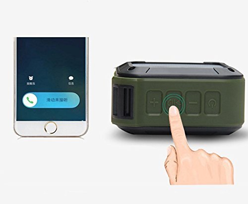 Mobest Waterproof Sport Portable Bluetooth Speaker for Travel & Outdoor, Built-in Microphone & Handfree Phone... N2