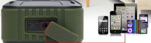 Mobest Waterproof Sport Portable Bluetooth Speaker for Travel & Outdoor, Built-in Microphone & Handfree Phone... N4