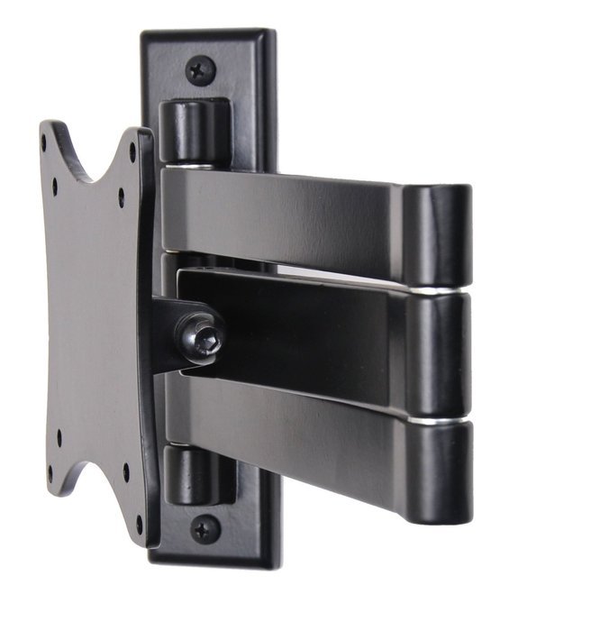 VideoSecu TV Wall Mount Articulating Arm Monitor Bracket for most 12"-24", some up to 27" LCD LED Plasma Flat... N3