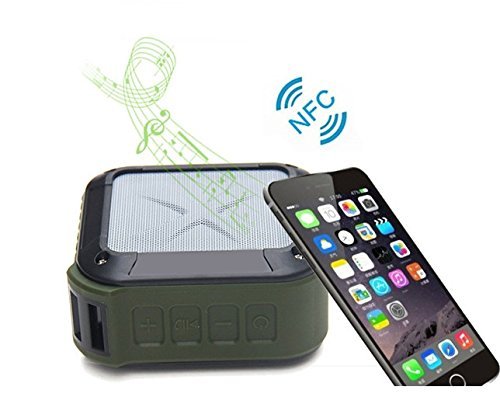 Mobest Waterproof Sport Portable Bluetooth Speaker for Travel & Outdoor, Built-in Microphone & Handfree Phone... N7