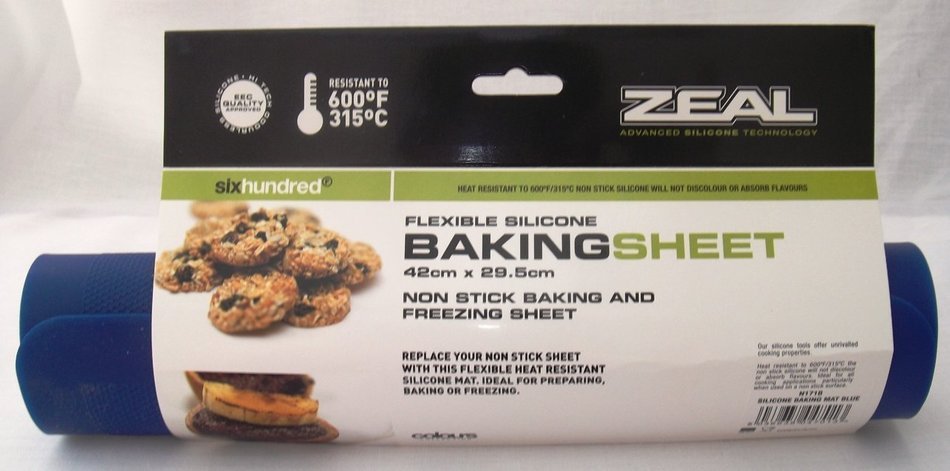1 X Blue Silicone All Purpose Baking Sheet