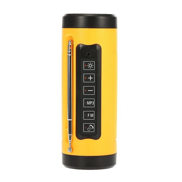 Docooler A12 Waterproof IPX5 Wireless Bluetooth Outdoor Speaker with Power Bank Flashlight FM MP3 USB AUX-IN Hands-free...