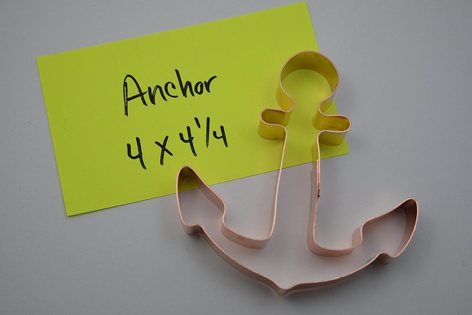 Anchor Cookie Cutter N2