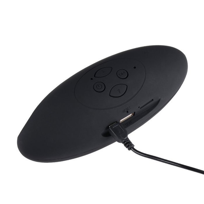 Mini Rugby Shape Wireless Bluetooth Speaker Support USB Drive/TF Card/Hands-free Call (Black) N5
