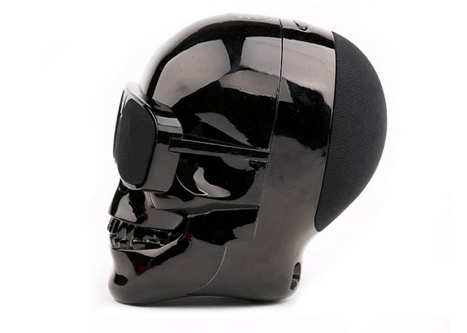 Generic Skull Head Shape Portable Wireless Bluetooth Speaker for Desktop PC/Laptop Notebook/Mobile Phone/MP3/MP4... N14