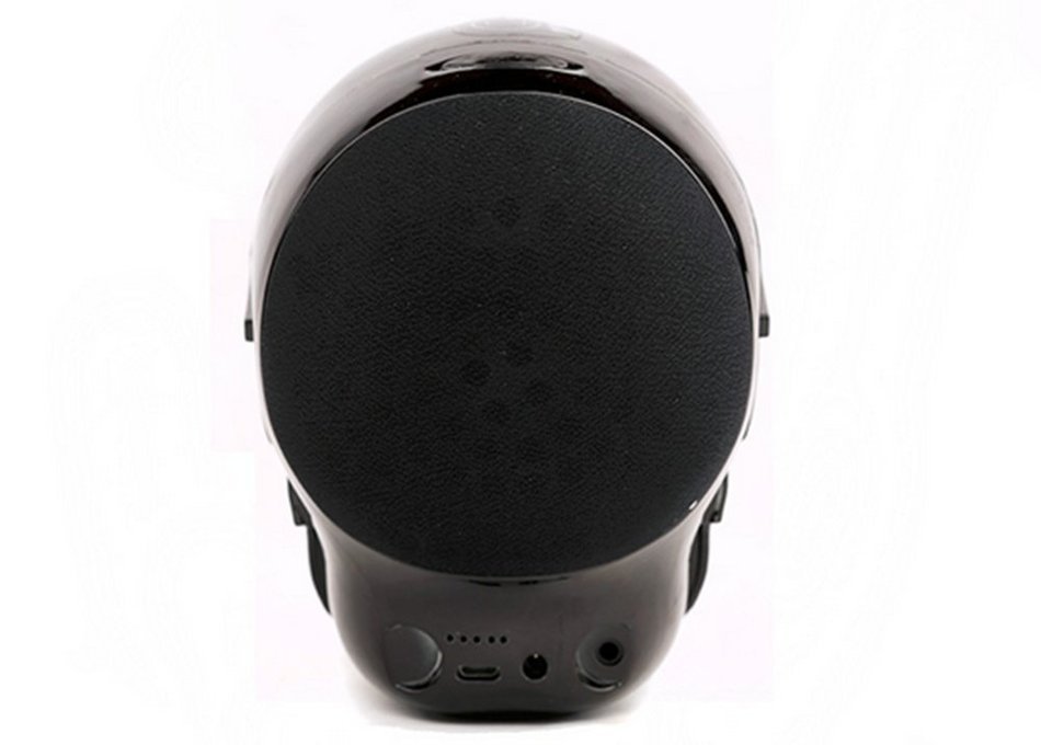 Generic Skull Head Shape Portable Wireless Bluetooth Speaker for Desktop PC/Laptop Notebook/Mobile Phone/MP3/MP4... N15