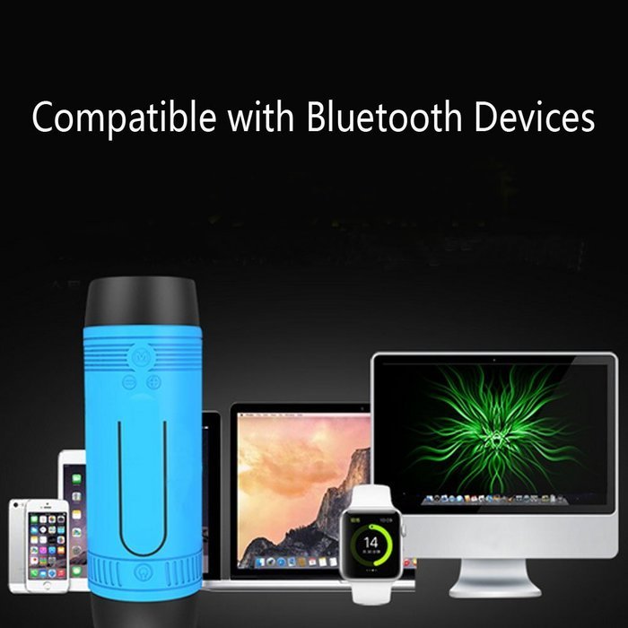Aolyty Portable Waterproof Multifunction Long Playtime Wireless Bluetooth Speaker Music Player Support Mobile... N14