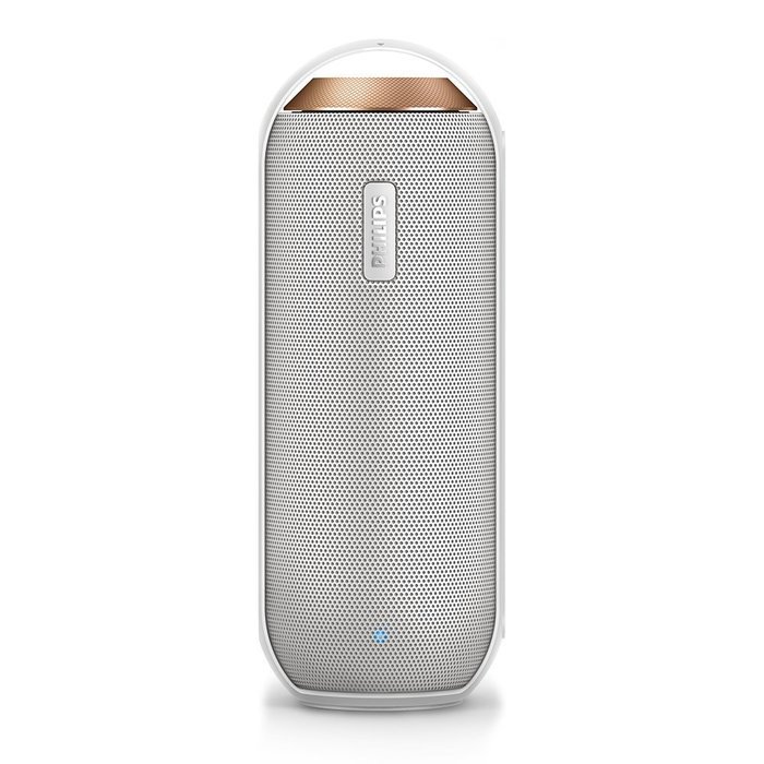 Philips BT6000W/37 Splash-proof Wireless Portable Speaker (White)