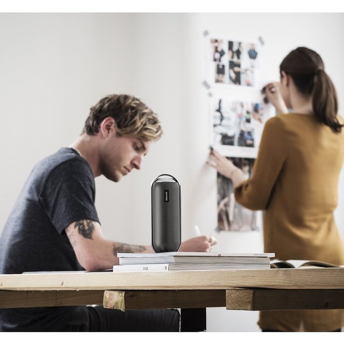 Philips BT6000W/37 Splash-proof Wireless Portable Speaker (White) N11