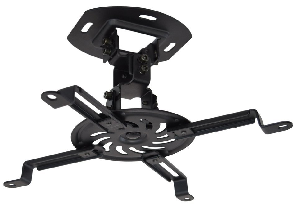 VIVO Universal Adjustable White Ceiling Projector / Projection Mount Extending Arms (MOUNT-VP01W) N8