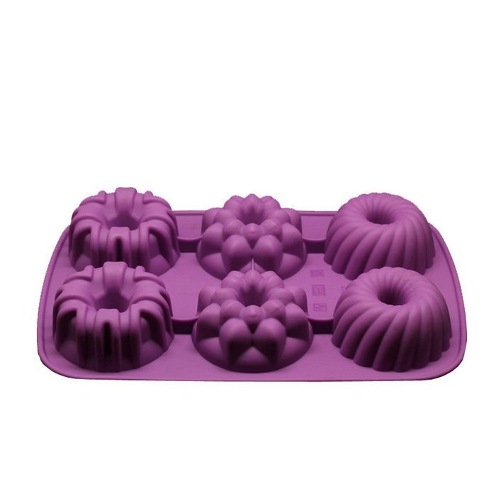 Gracelife Silicone Dessert Baking Pastry Cookie Sheet Mat Muffin DIY Chocolate Cookie Mould Mode N30