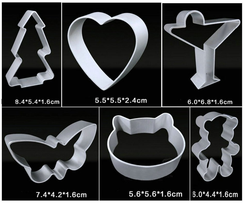 Gracelife Silicone Dessert Baking Pastry Cookie Sheet Mat Muffin DIY Chocolate Cookie Mould Mode N41
