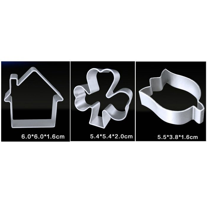 Gracelife Silicone Dessert Baking Pastry Cookie Sheet Mat Muffin DIY Chocolate Cookie Mould Mode N42