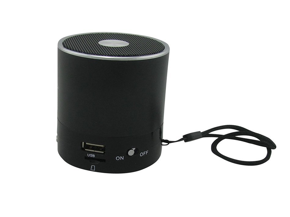 Portable Mini Speaker System with Auxiliary AUX Port FM Radio Micro SD TF Card Slot USB Port Rechargeable Battery... N3