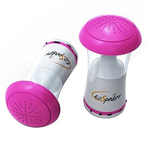 Protable Mini LED Lamps Card Speaker Cover For iPhone Smartphone Color Deep Blue N2