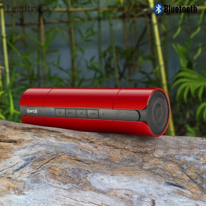 NFC FM HIFI Bluetooth Speaker Wireless Stereo Portable Loudspeakers Bluetooth Boombox Super Bass MP3 Player White N14