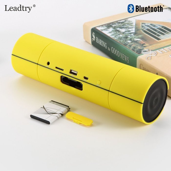 NFC FM HIFI Bluetooth Speaker Wireless Stereo Portable Loudspeakers Bluetooth Boombox Super Bass MP3 Player White N19
