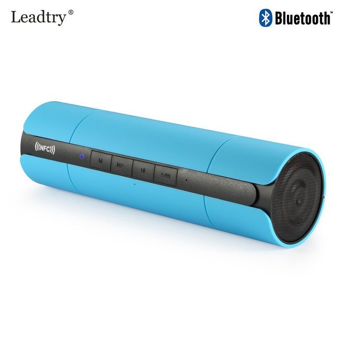 NFC FM HIFI Bluetooth Speaker Wireless Stereo Portable Loudspeakers Bluetooth Boombox Super Bass MP3 Player White N22