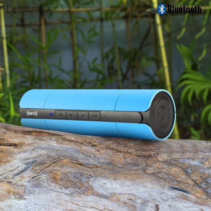 NFC FM HIFI Bluetooth Speaker Wireless Stereo Portable Loudspeakers Bluetooth Boombox Super Bass MP3 Player White N28