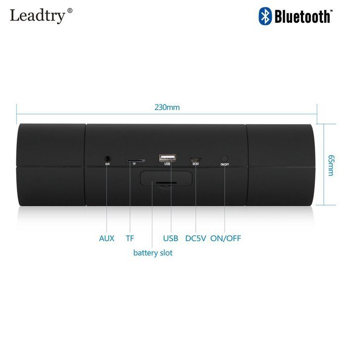 NFC FM HIFI Bluetooth Speaker Wireless Stereo Portable Loudspeakers Bluetooth Boombox Super Bass MP3 Player White N38