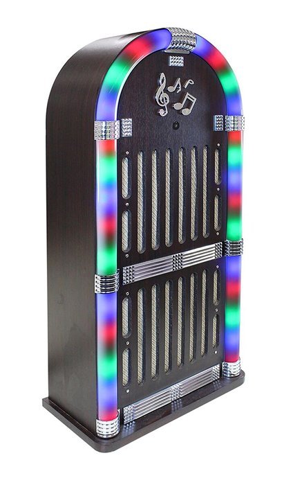 CRAIG CHT935BT Jukebox Speaker System with Color Changing Lights and Bluetooth Wireless Technology N5