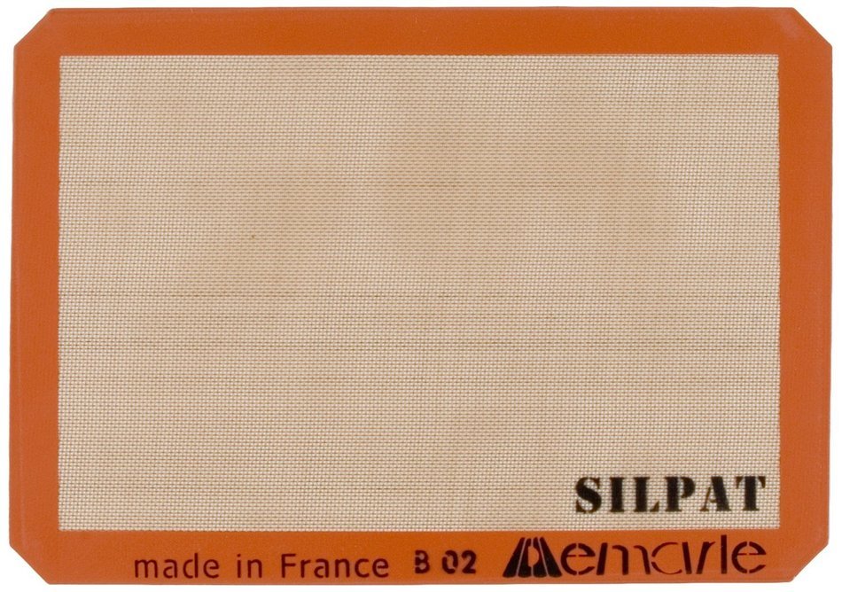 Silpat AE420295-07 Premium Non-Stick Silicone Baking Mat, Half Sheet Size, 11-5/8" x 16-1/2"