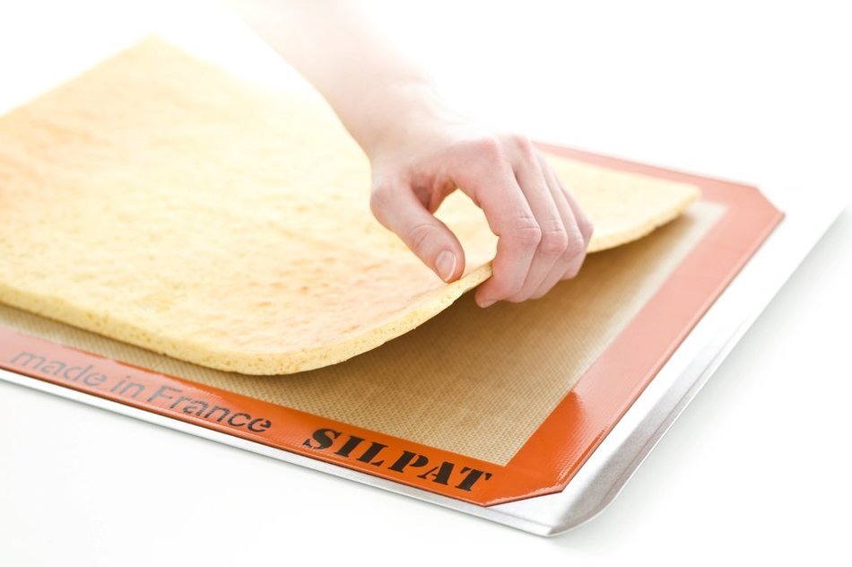Silpat AE420295-07 Premium Non-Stick Silicone Baking Mat, Half Sheet Size, 11-5/8" x 16-1/2" N2