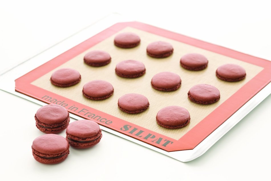 Silpat AE420295-07 Premium Non-Stick Silicone Baking Mat, Half Sheet Size, 11-5/8" x 16-1/2" N3